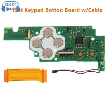 1 комплект нижней панели клавиатуры ABXY Соединительный ленточный кабель Замена гибкого кабеля на НОВЫЙ Ремкомплект 3DS