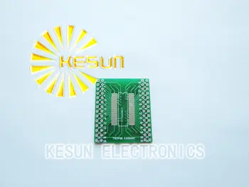 100шт X TSSOPII TSSOP56 turn DIP56 56pin SDRAM 0.635 мм/0.8 мм Разъем адаптера IC/Переходная пластина PCB