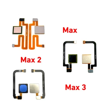 10ШТ Для Xiaomi Mi MAX Кнопка Датчика Отпечатков Пальцев Touch ID Сканер Ключа Гибкий Кабель Лента Для Xiaomi Mi Max 2 Замена Кнопки Home