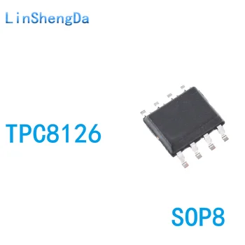 10ШТ полевой транзистор TPC8126 SMD SOP8 P-channel 30V11A MOS