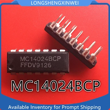 1ШТ MC14024BCP MC14024 DIP14, прямая интерполяция, уровень 7, счетчик пульсаций, микросхема