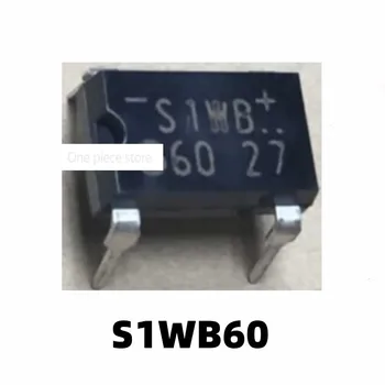 1шт S1WB S1WB60 S1WBS60 (выпрямительный мост 1A/600V) с прямым вводом DIP4