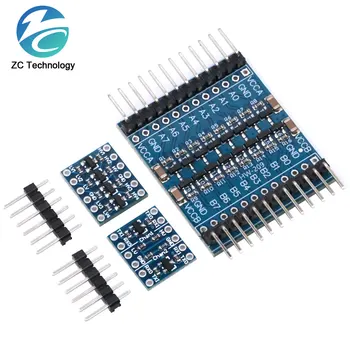 2 4 8-канальный двунаправленный модуль преобразования логического уровня IIC I2C с напряжением от 5 В до 3,3 В Для макетной платы, совместимой с arduino