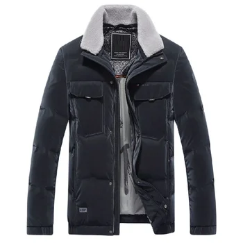 2024 новое поступление, зимние высококачественные куртки на 90% белом утином пуху для мужчин, мужское толстое теплое пальто B22722 9608