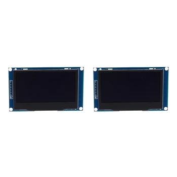2шт 2,42-дюймовый OLED-дисплей с ЖК-модулем 128X64 SPI /IIC интерфейс SSD1309 Дисплей Белый