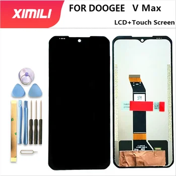 6,58-дюймовый ЖК-дисплей Doogee V Max + Дигитайзер с Сенсорным экраном В сборе 100% Оригинальный Новый ЖК-дисплей + Сенсорный Дигитайзер для VMax + Инструменты