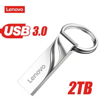 Lenovo 2TB USB Флэш-накопитель High Speed Memory Stick 512GB Metal 128GB Creative Mini PenDrive 256GB 1TB Внешний Накопитель Pendrive