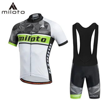 Miloto Men Cycling Jersey Set Ropa Ciclismo Hombre Mtb Майо Велоспорт /Летняя Одежда Для Шоссейного Велосипеда Одежда Для Велоспорта