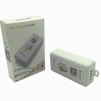 SP107E светодиодный контроллер WIFI Bluetooth Pixel IC SPI Музыка по телефону приложение для WS2812 SK6812 SK9822 RGBW APA102 LPD8806 Полоса DC5-24V