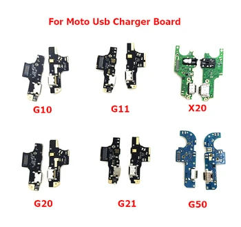 USB Порт Для Зарядки Плата Зарядного Устройства Гибкий Кабель Для Motorola Moto G13 G22 G23 G32 G42 G52 G53 5G G62 G72 G73 E13 E20 E40 E22 E32