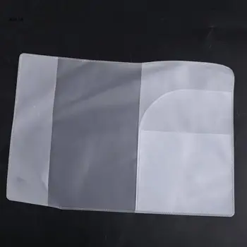 X7YA Прозрачный держатель для обложки для паспорта для чехла для путешествий