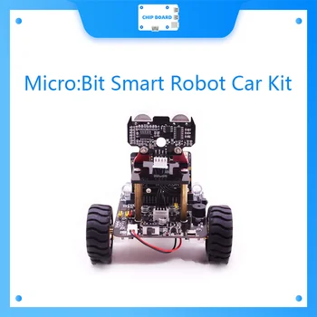 Yahboom DIY BBC Micro: обучение программированию Microbit Smart Robot Car Kit для BBC Microbit в подарок