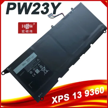 Аккумулятор для ноутбука PW23Y DELL XPS 13 серии 9360 серии RNP72 TP1GT P54G 7,6 В 60 Втч