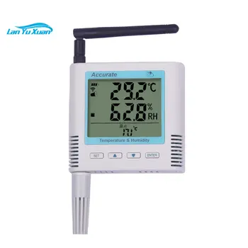 Беспроводной сетевой интерфейс датчика температуры и влажности Lora/многоточечный регистратор температуры и влажности 4G