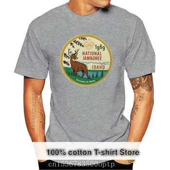 Винтажная футболка с надписью Boy Scouts 1969 National Jamboree