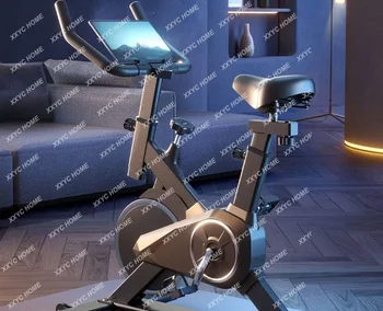 Вращающийся бытовой велосипед с магнитным управлением, бесшумный тренажер для фитнеса, оборудование для похудения в помещении