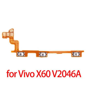 Гибкий кабель кнопки питания и кнопки регулировки громкости для Vivo X60 V2046A