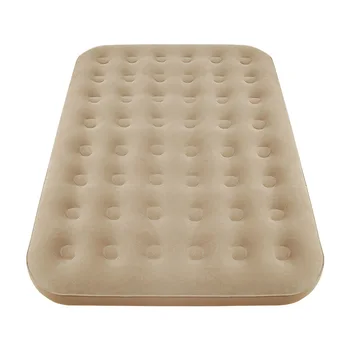 двойной домашний складной надувной матрас-надувная кровать мягкий флокированный надувной матрас портативный одноместный надувной матрас