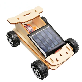 Детские развивающие игрушки на солнечной батарее для учащихся начальной школы, модель изобретения ручной работы, упаковка материалов