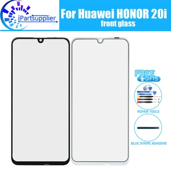 Для Huawei HONOR 20i Передняя стеклянная линза экрана 100% Оригинальная передняя стеклянная линза сенсорного экрана для телефона HONOR 20i + инструменты