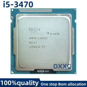 Для Intel Core i5-3470 I5 3470 с частотой 3,2 ГГц Используется четырехъядерный процессор CPU 6M 77W LGA 1155