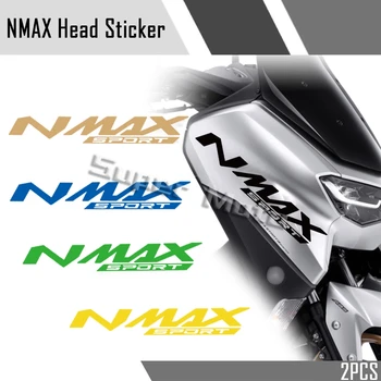 Для YAMAHA NMAX 155, Nmax160, Nmax150, Nmax125 Аксессуары для мотоциклов Скутер Передняя боковая полоса Наклейки на обтекатель Водонепроницаемые наклейки