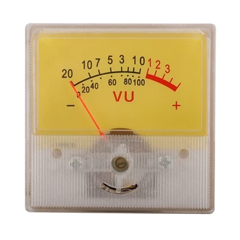 Заголовок VU Meter с заголовком уровня подсветки, измеритель уровня усилителя мощности 94PD