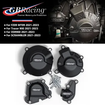 Защита крышки двигателя Мотоциклов GB Racing Для YAMAHA MT09 SP MT-09 FZ-09 TRACER & SCRAMBLER 2021-2023 XSR900 21-23