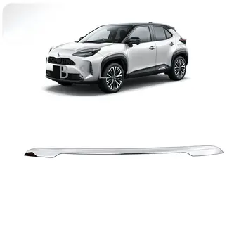 Защитный кожух заднего бампера, Декоративная накладка для Toyota Yaris Cross 2020, Автомобильные Аксессуары ABS, Хром