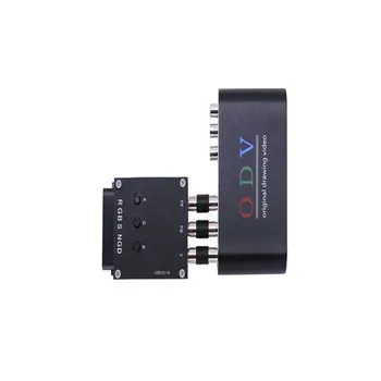 Компонентный транскодер RGBS SCART в YPBPR, преобразователь ретро-игровой консоли RGBS в компонент с разницей цветов