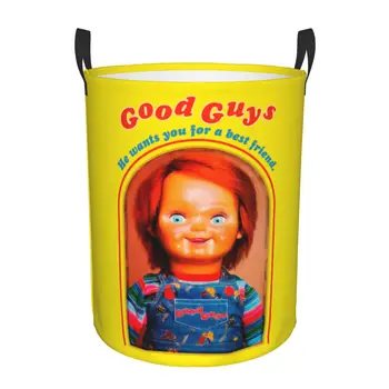 Корзина для белья Good Guys Chucky Складная Детская игровая кукла, корзина для хранения игрушек, корзина для одежды для детской комнаты