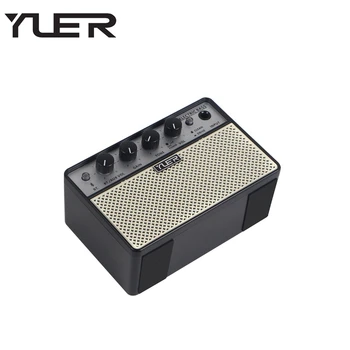 Мини-электрический басовый динамик Yuer мощностью 10 Вт с подключением Bluetooth для электрических басов