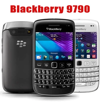 Мобильный телефон Blackberry Bold 9790 с 2,45-дюймовым дисплеем, QWERTY-клавиатурой, Wi-Fi, GPS, Оригинальная разблокированная 5-Мегапиксельная камера для мобильного телефона, смартфон