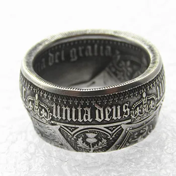 Монета-кольцо ручной работы от Великобритании Victoria 1853 AR Gothic, копия монеты из медно-никелевого сплава 