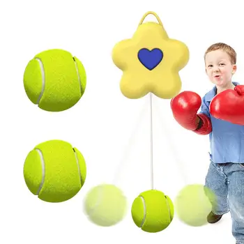Набор боксерских рефлекторных мячей, 3 боксерских мяча, которые можно повесить на стену для тренировки скорости ударов, реакции и ловкости
