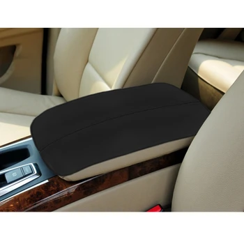 Накладка на подлокотник центральной консоли автомобиля из микрофибры, защитная накладка для BMW X5 E70 2007-2013 /F15 2014 -