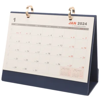 Настольный календарь Бумажный календарь Декор Портативный Календарь Английский Настольный календарь для офиса