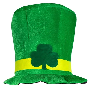 Новые украшения на День Святого Патрика Magic Hat Performance Cap Lincoln High Hat Ирландский фестиваль Бархатных высоких шляп
