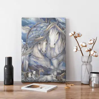 Плакаты с лошадьми и принты на стене, картина на холсте, настенная художественная картина для гостиной