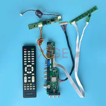 Плата контроллера Подходит для LM238WF1 LM238WF2 LM238WF4 LM238WF5 1920*1080 ЖК-монитор USB + DHMI + VGA + AV DVB Цифровой LVDS 30-Контактный 23,8 
