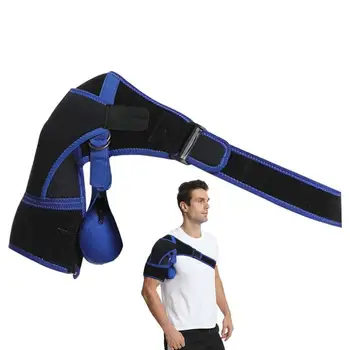 Плечевой компрессионный рукав, Регулируемый плечевой бандаж для мужчин, Вращающая манжета, бандаж для уменьшения отеков Для защиты при занятиях спортом