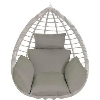 Подушка для стула с яйцом, подушка для патио, подушка для качелей, Замена подушки для стула с яйцом, Подушка для сиденья для качелей на открытом воздухе, Водонепроницаемая