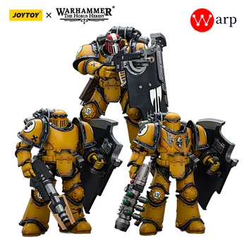 [Предпродажа] JOYTOY Warhammer 40k 1/18 Фигурки Императорские Кулаки Легион Mklll Breacher Squad Аниме Военная Модель для Подарка
