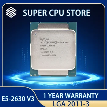 Процессор Intel Xeon E5 2630 V3 CPU SR206 CPU 2.4Ghz 8 Core 85W Socket LGA 2011-3 E5 2630V3
