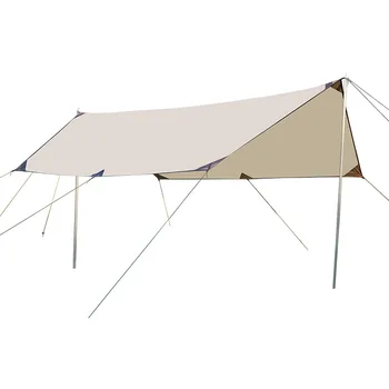 Сверхлегкий и водонепроницаемый чехол от солнца и дождя, брезентовая палатка для укрытия от мух