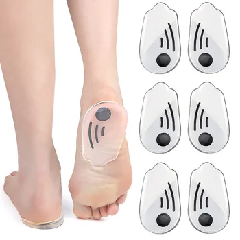 Силиконовые Ортопедические Стельки для Ног O/X Тип ноги Коррекция Вальгусно-Варусной Деформации Подошвенный Фасциит Гелевые Стельки Массажный Уход За Ногами