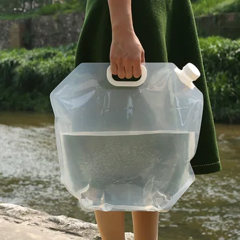 Складное ведро сумка для воды для кемпинга Контейнер портативная сумка для воды для кемпинга на открытом воздухе походная бутылка для мягкой воды спортивная бутылка для воды Вода