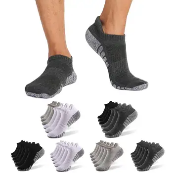 Спортивные носки для велоспорта, 6 пар Эластичных противоударных носков для бега, Дышащие Спортивные носки унисекс для путешествий, ходьбы, скалолазания
