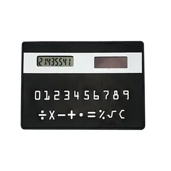 Студенческий калькулятор, креативный высокоточный 8-значный дисплей на солнечной батарее, мини-калькулятор, школьные принадлежности