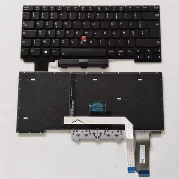 Французская/Итальянская Клавиатура с подсветкой для Lenovo ThinkPad E14 GEN 2 GEN2 V185920FK1 FR PK131HJ1B16 SN20W68521 IT